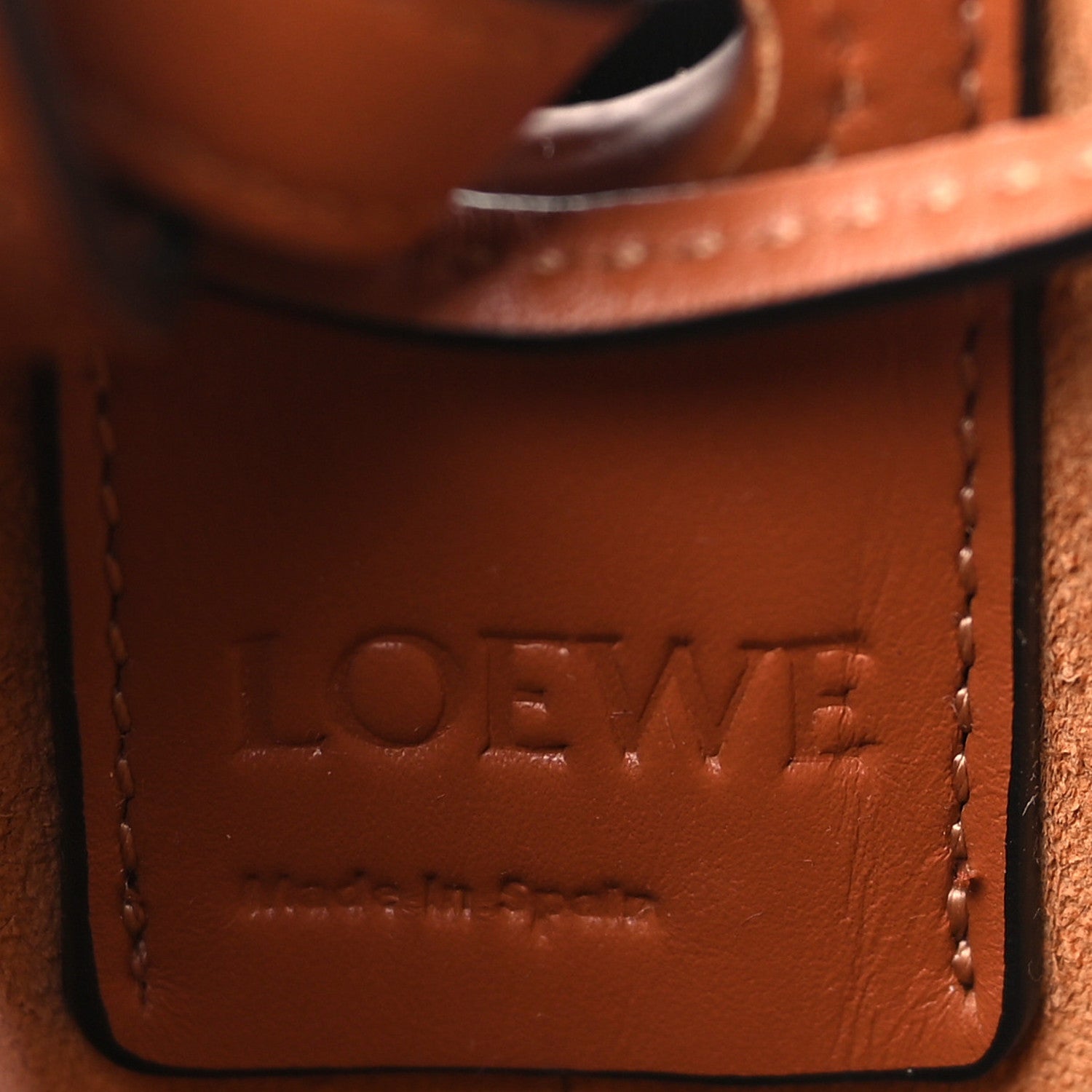 Loewe Calfskin Balloon Nano Bucket Bag Tan 5 of 8
