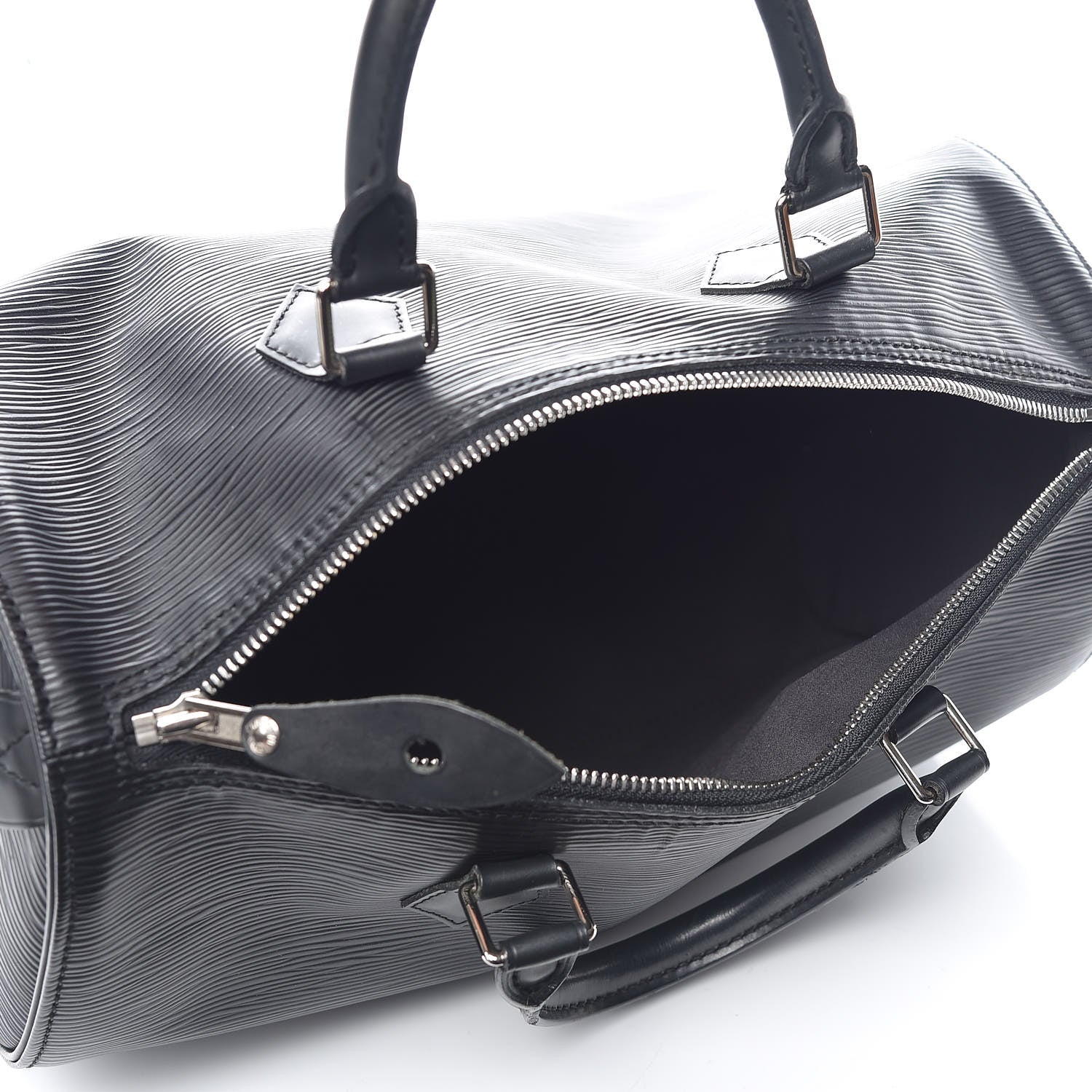 Louis Vuitton Epi Speedy 30 Black 5 of 11
