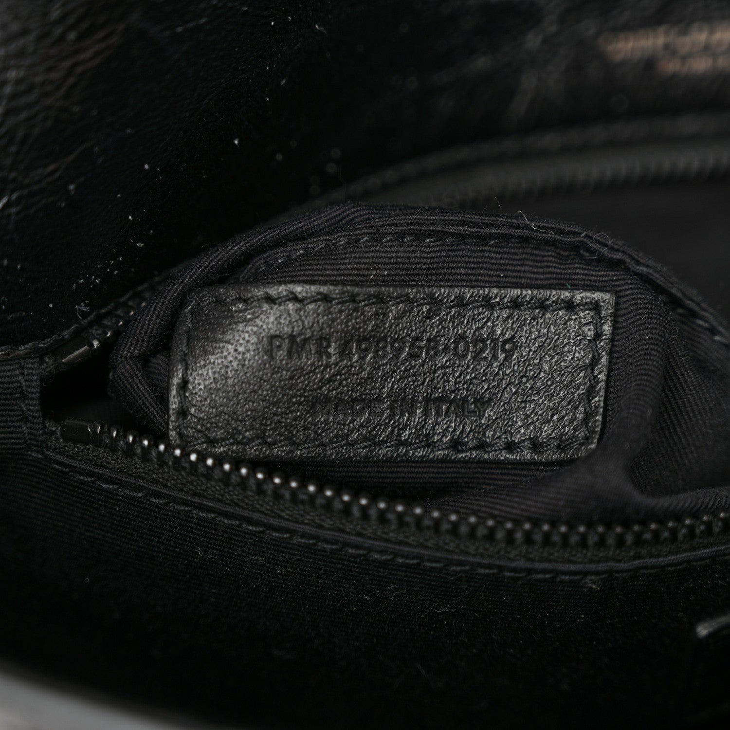 Saint Laurent Crinkled Calfskin Matelasse Monogram Medium Niki Chain Satchel Black 7 of 10