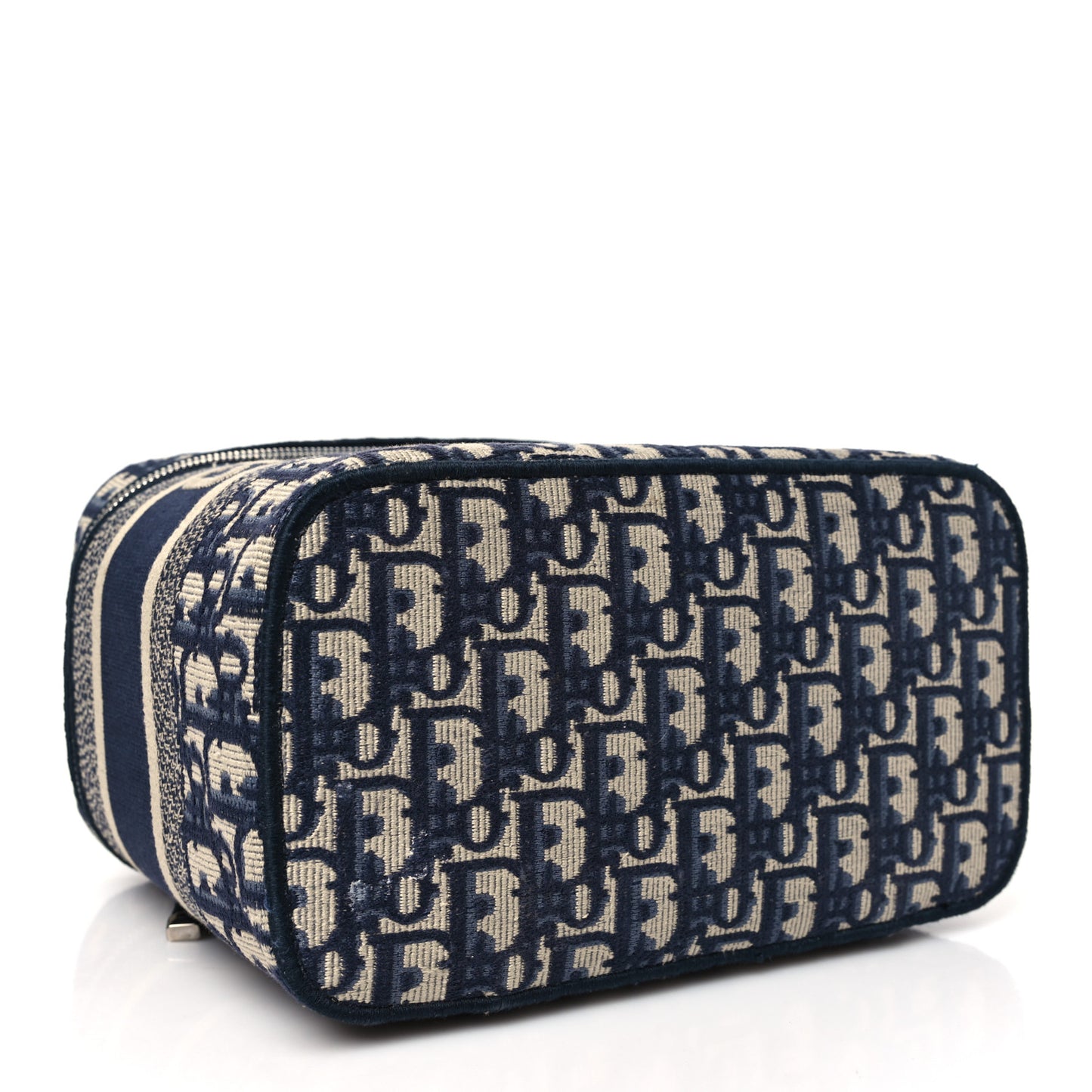 Oblique Diortravel Vanity Case Blue