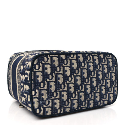Christian Dior Oblique Diortravel Vanity Case Blue 4 of 10