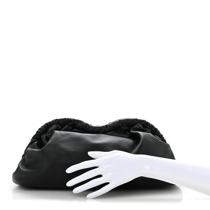 Mansur Gavriel Lambskin Cloud Clutch Black 2 of 12