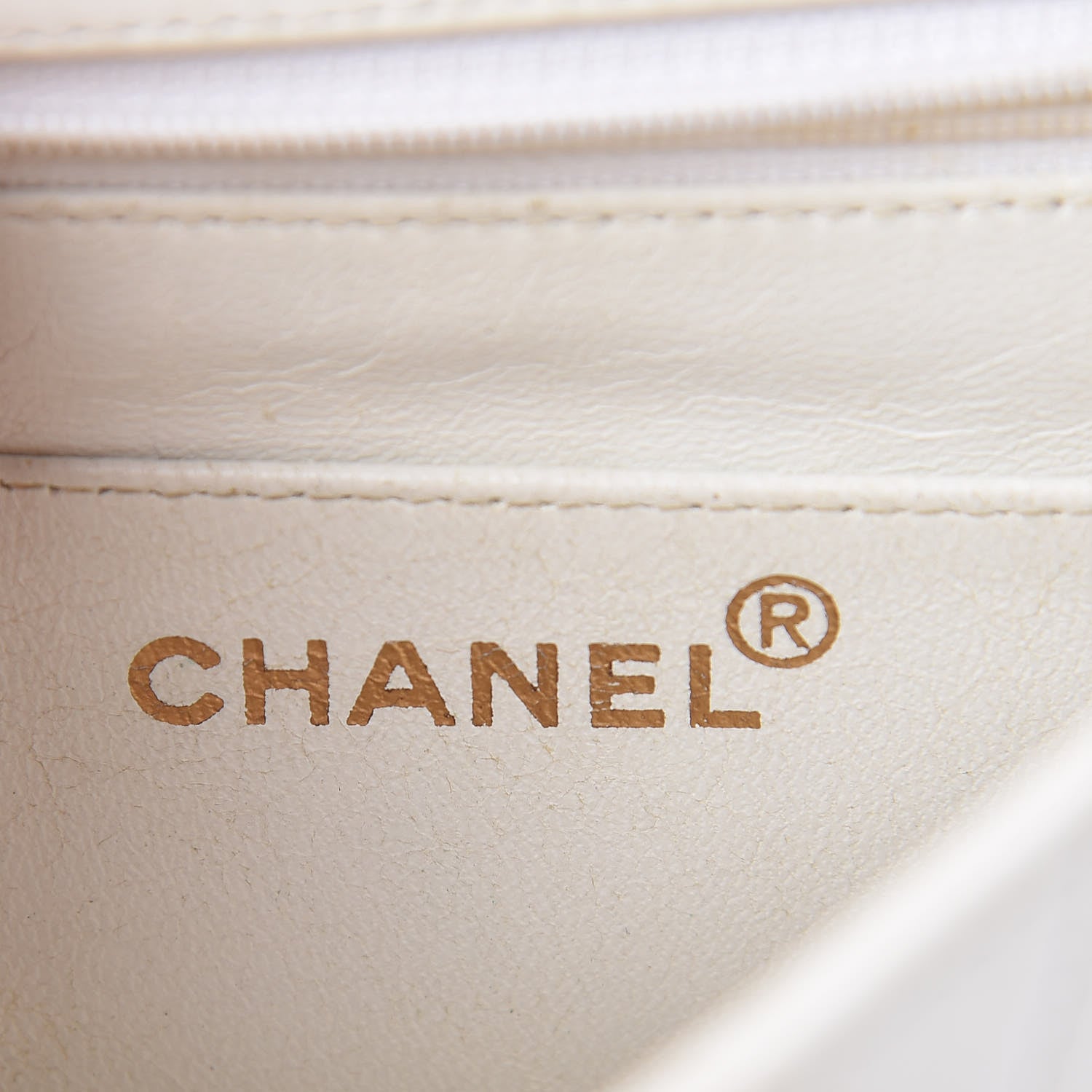 Chanel Lambskin Quilted Mini Square Flap White 6 of 18