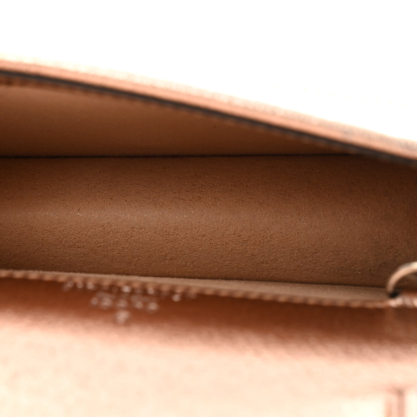 Metallic Calfskin Super Mini Dionysus Shoulder Bag Rose Gold