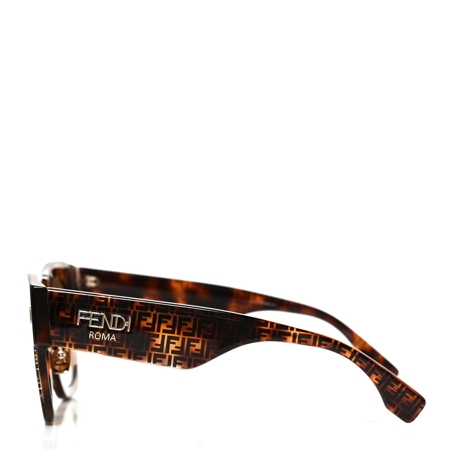 Fendi Acetate FF Sunglasses FF 0458/G/S Havana 3 of 9
