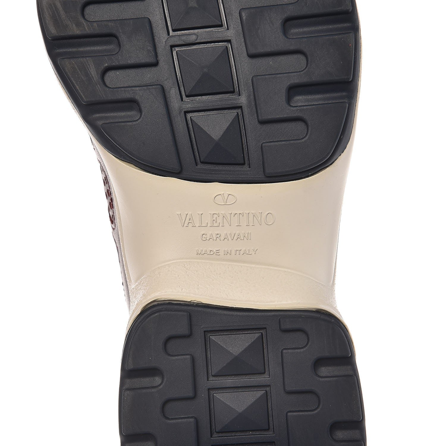 Valentino Garavani Nappa Mesh Laser Cut Mens X-Ray Sneakers 39.5 Rubin Multicolor 8 of 12