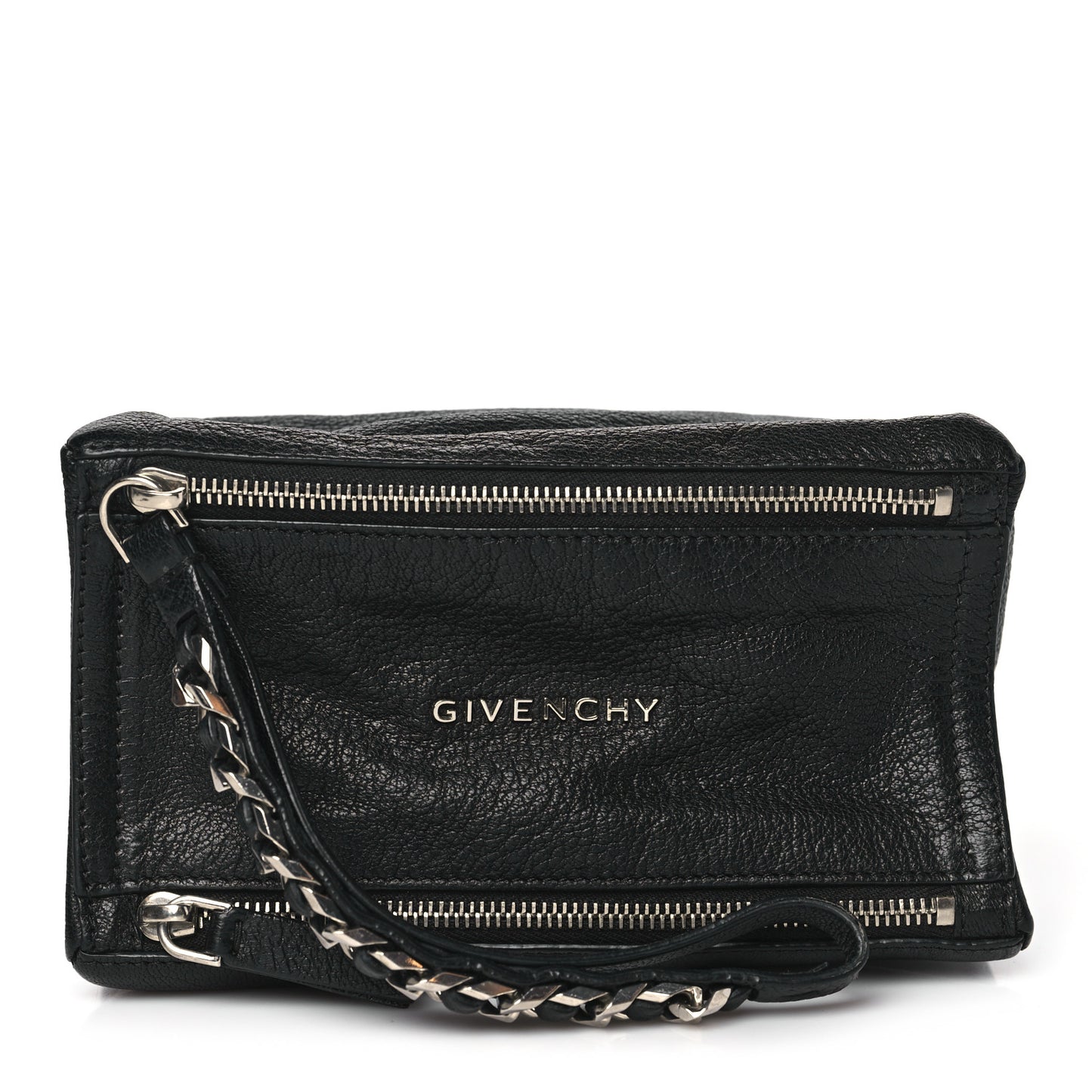 Sugar Goatskin Pandora Wristlet Black
