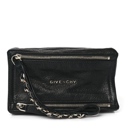 Givenchy Sugar Goatskin Pandora Wristlet Black 1 of 9