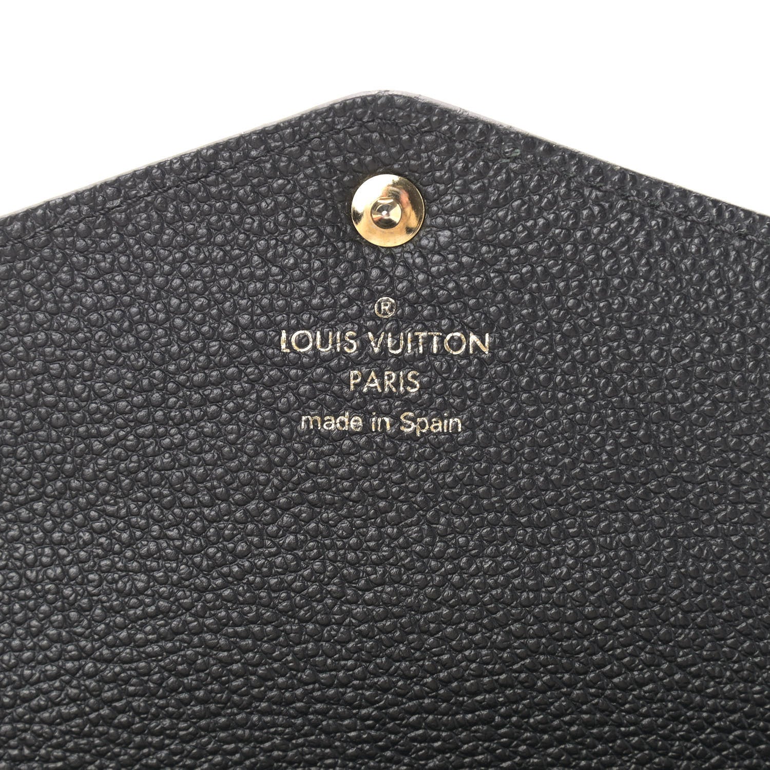 Louis Vuitton Empreinte Sarah Wallet NM Black 6 of 8