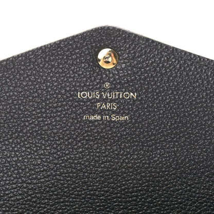 Louis Vuitton Empreinte Sarah Wallet NM Black 6 of 8