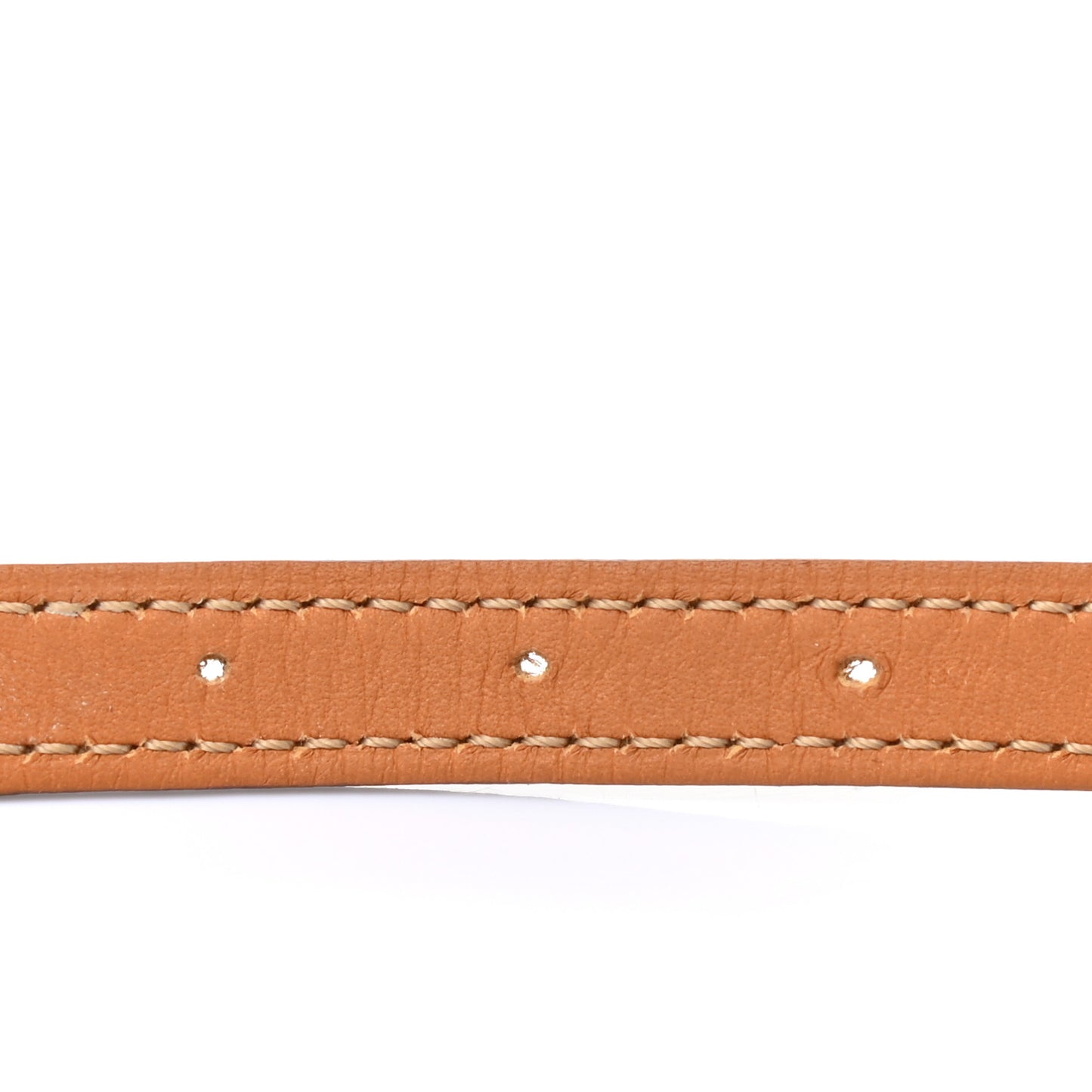 Barenia Mini Etriviere 4 Tours Bracelet L Fauve