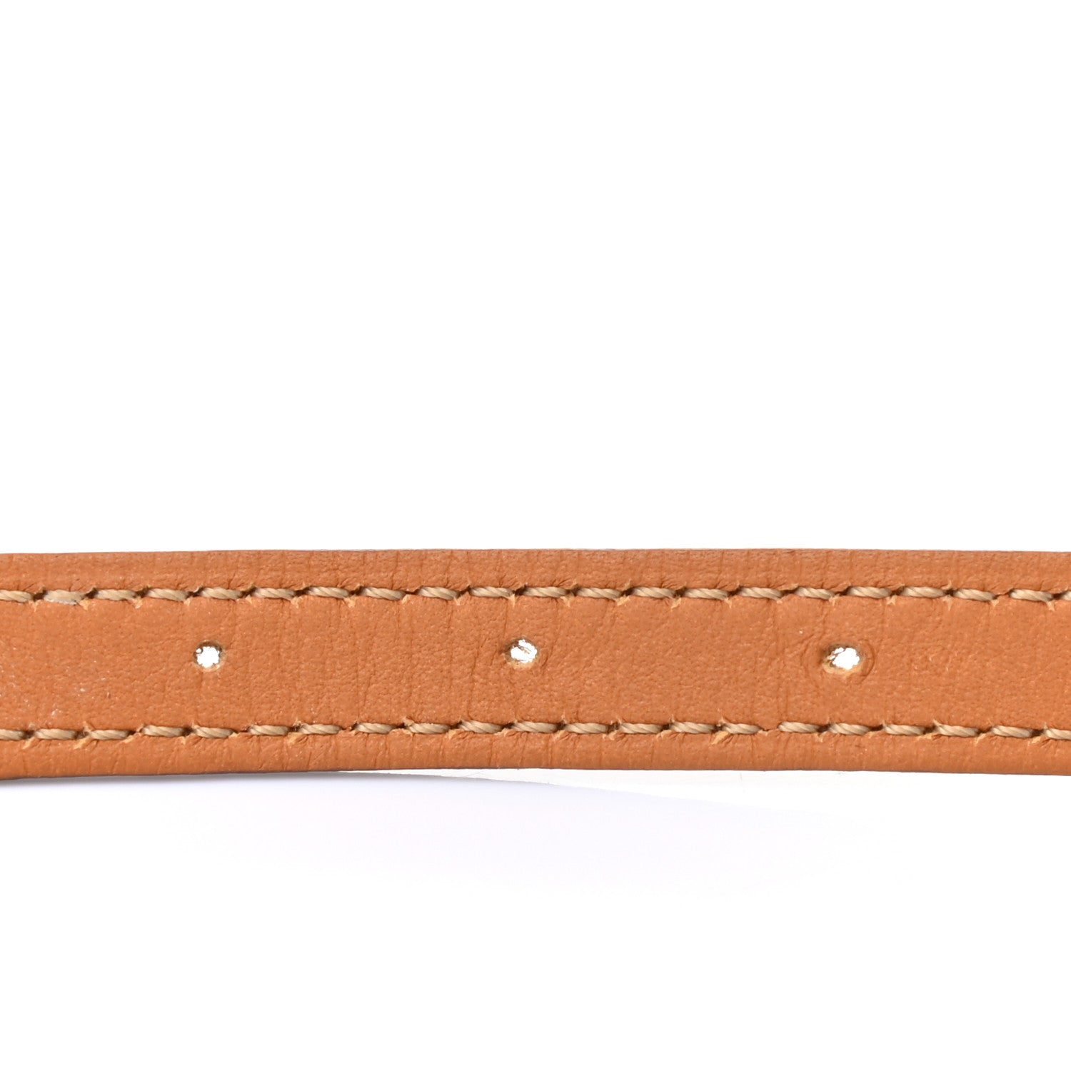 Hermes Barenia Mini Etriviere 4 Tours Bracelet L Fauve 5 of 6