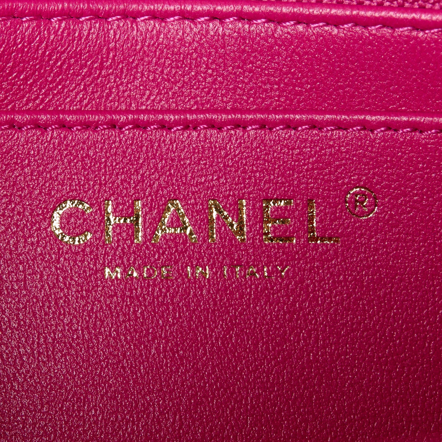 Chanel Lambskin Quilted Mini Crystal Top Handle Rectangular Flap Dark Pink 7 of 12