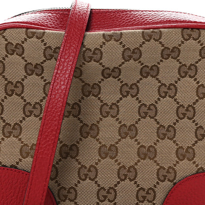 Gucci Monogram Mini Bree Messenger Bag Red 8 of 10