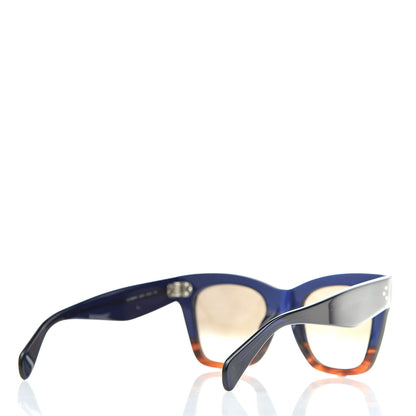 Celine Catherine Sunglasses CL 41098/F/S Blue Havana 4 of 7