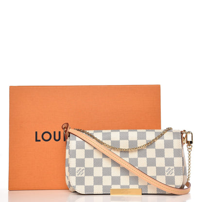 Louis Vuitton Damier Azur Favorite PM 8 of 8