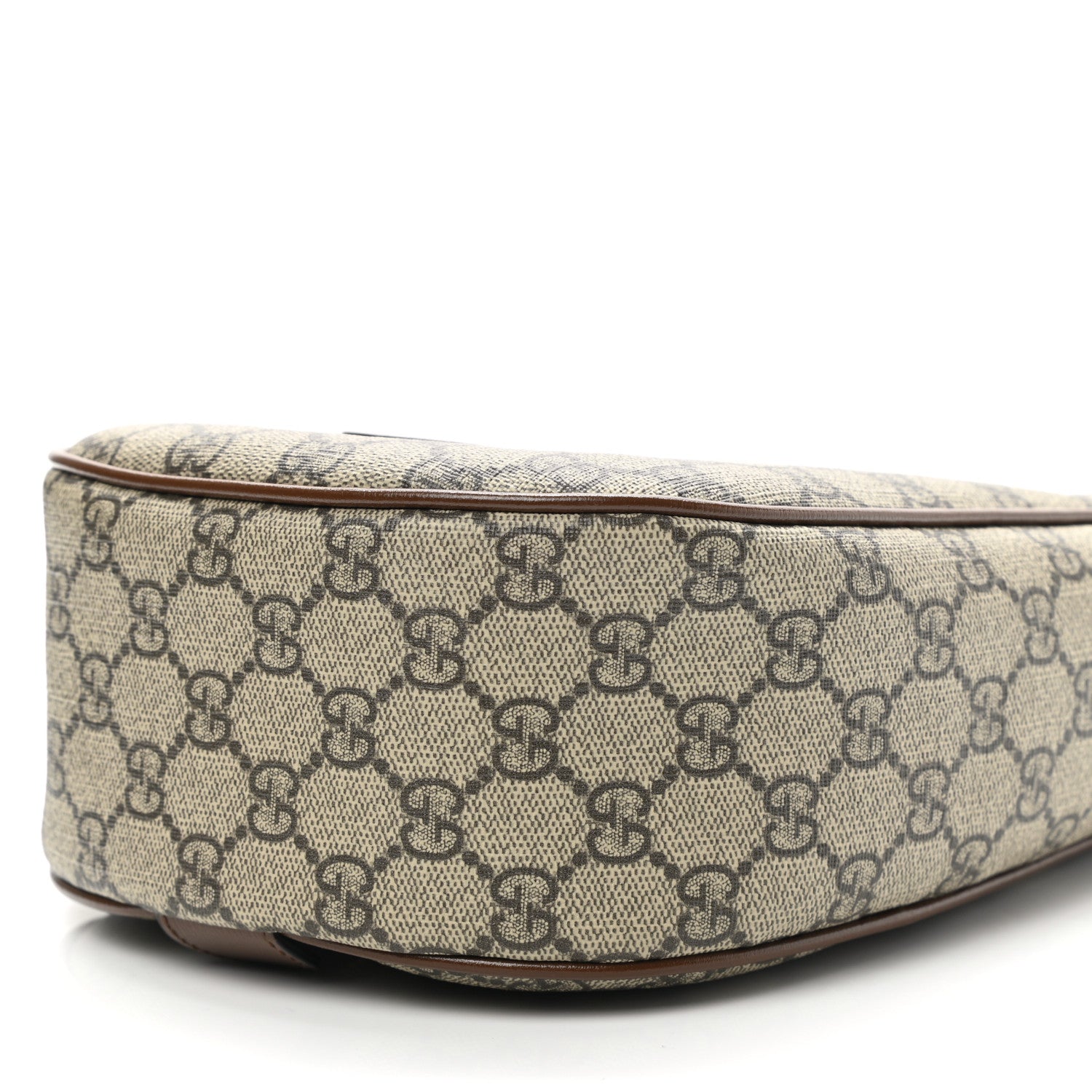 Gucci GG Supreme Monogram Wristlet Brown 10 of 10