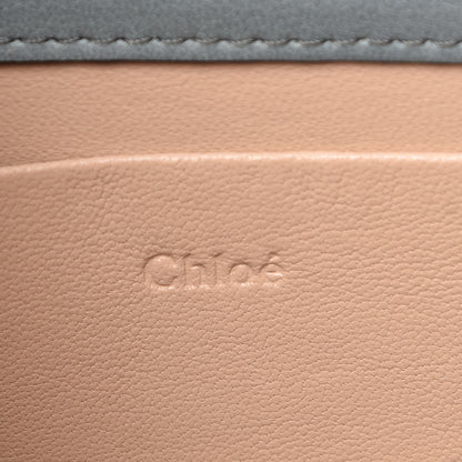 Chloe Calfskin Small Nile Bracelet Minaudiere Bag Cloudy Blue 6 of 10