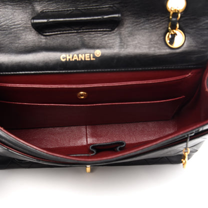 Chanel Lambskin Quilted Medium Single Flap Black 6 of 15