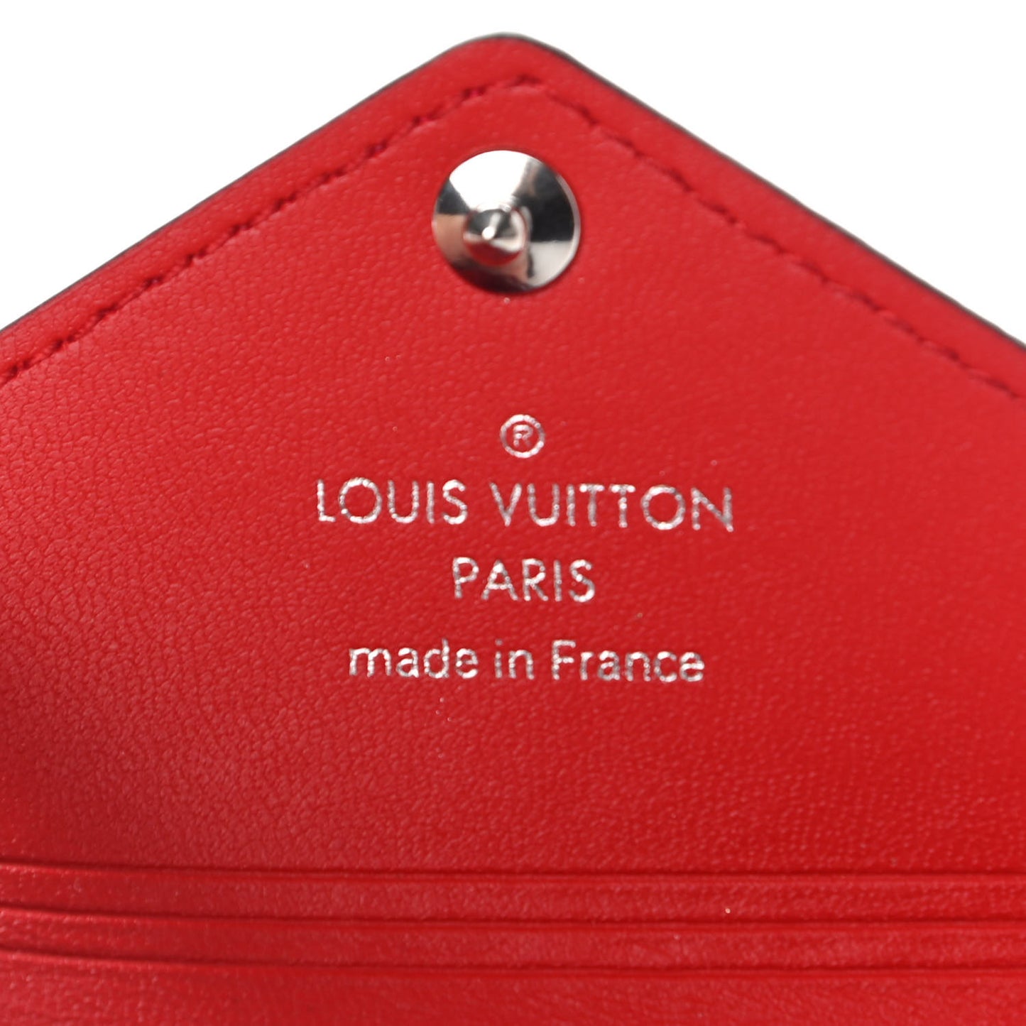 Monogram Escale Small Kirigami Pochette Insert Red