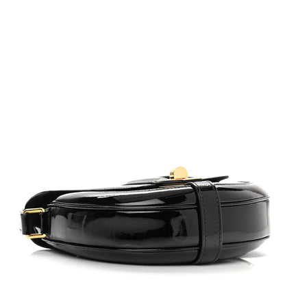 Celine Patent Calfskin Besace Small 16 Black 4 of 8