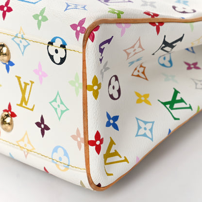 Louis Vuitton Monogram Multicolor Aurelia MM White 8 of 8
