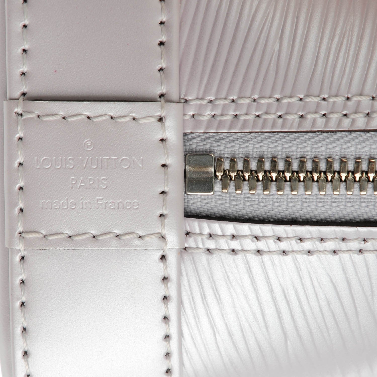 Louis Vuitton Epi Alma BB Lilac Nacre 6 of 7