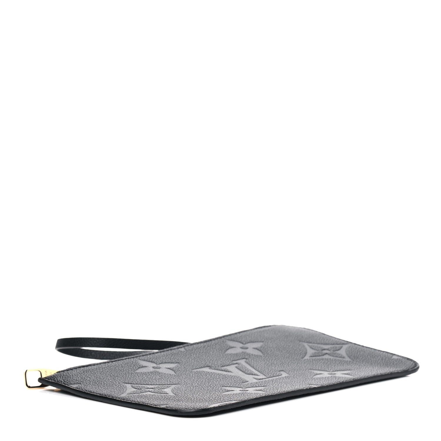 Louis Vuitton Empreinte Monogram Giant Neverfull MM Pochette Black 3 of 4
