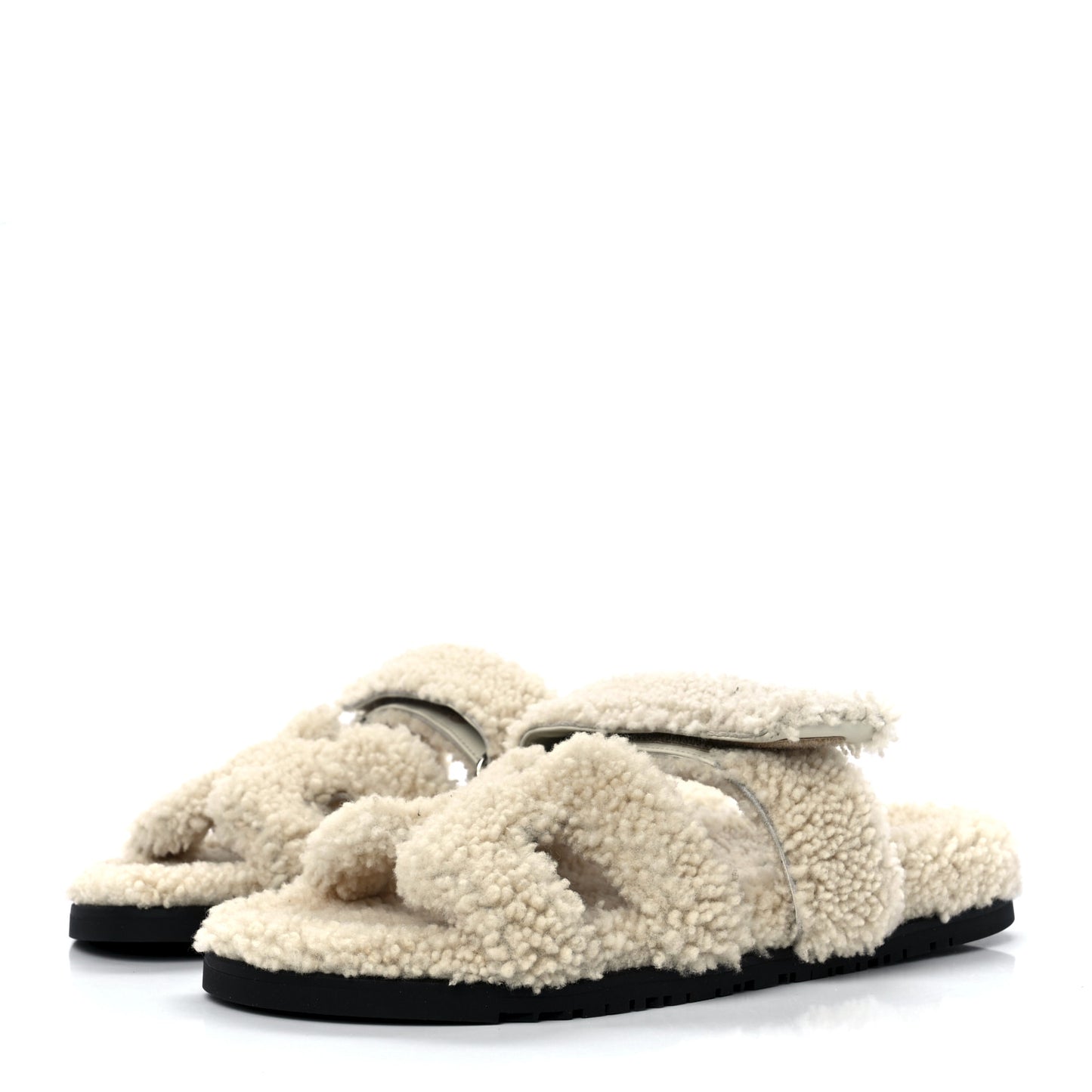 Woolskin Womens Chypre Sandals 40.5 Ecru