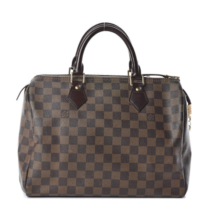Louis Vuitton Damier Ebene Speedy 30 1 of 10