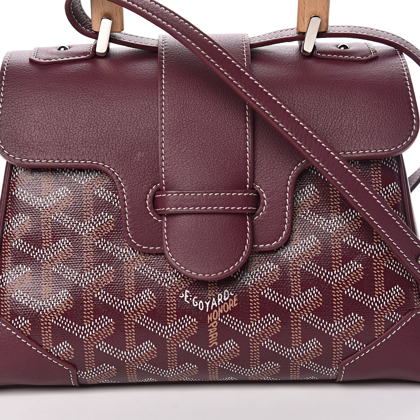 Goyardine Mini Saigon Burgundy