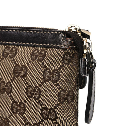 Gucci Monogram Sherry Line Horsebit Tote Dark Brown 13 of 18