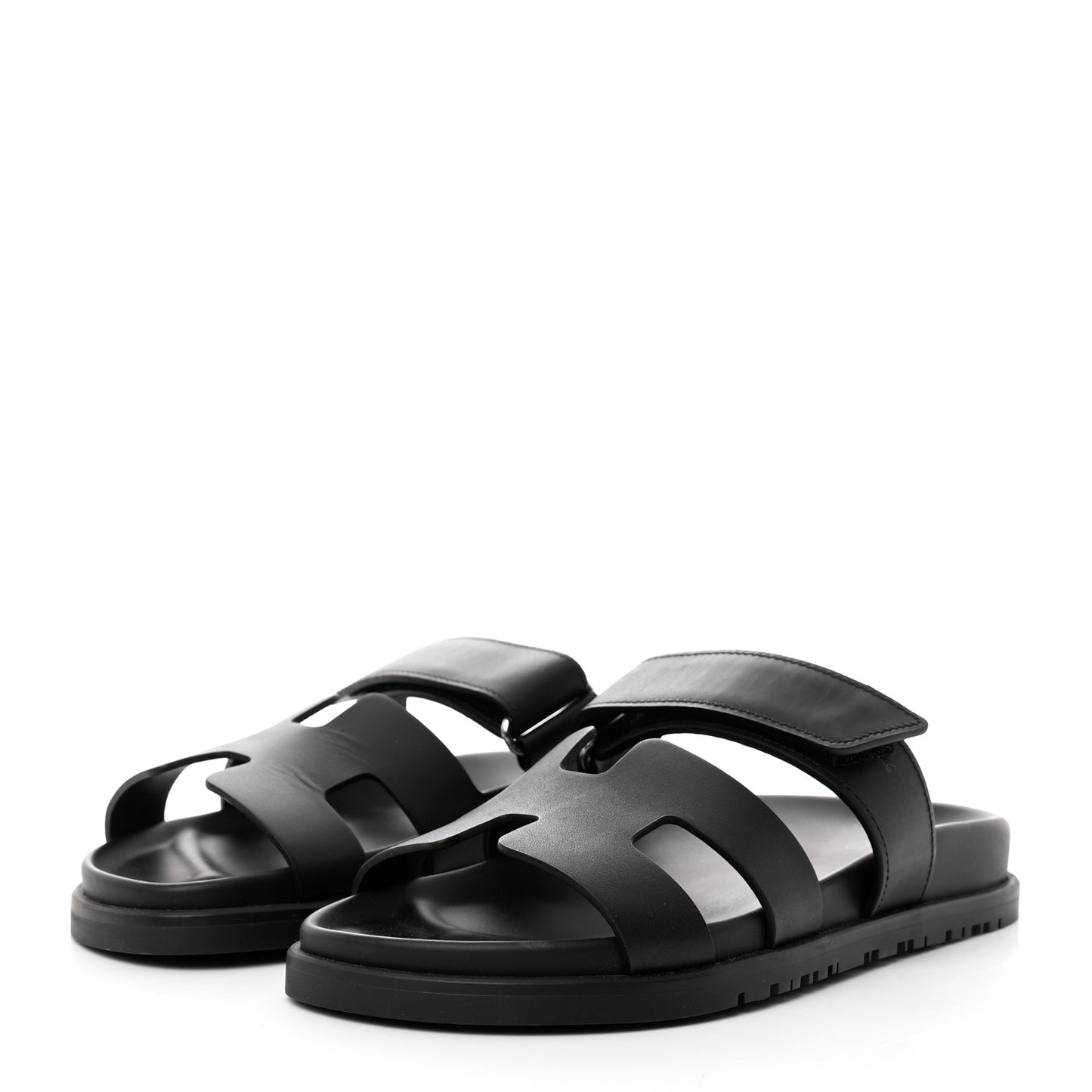 Calfskin Womens Chypre Sandals 36 Black