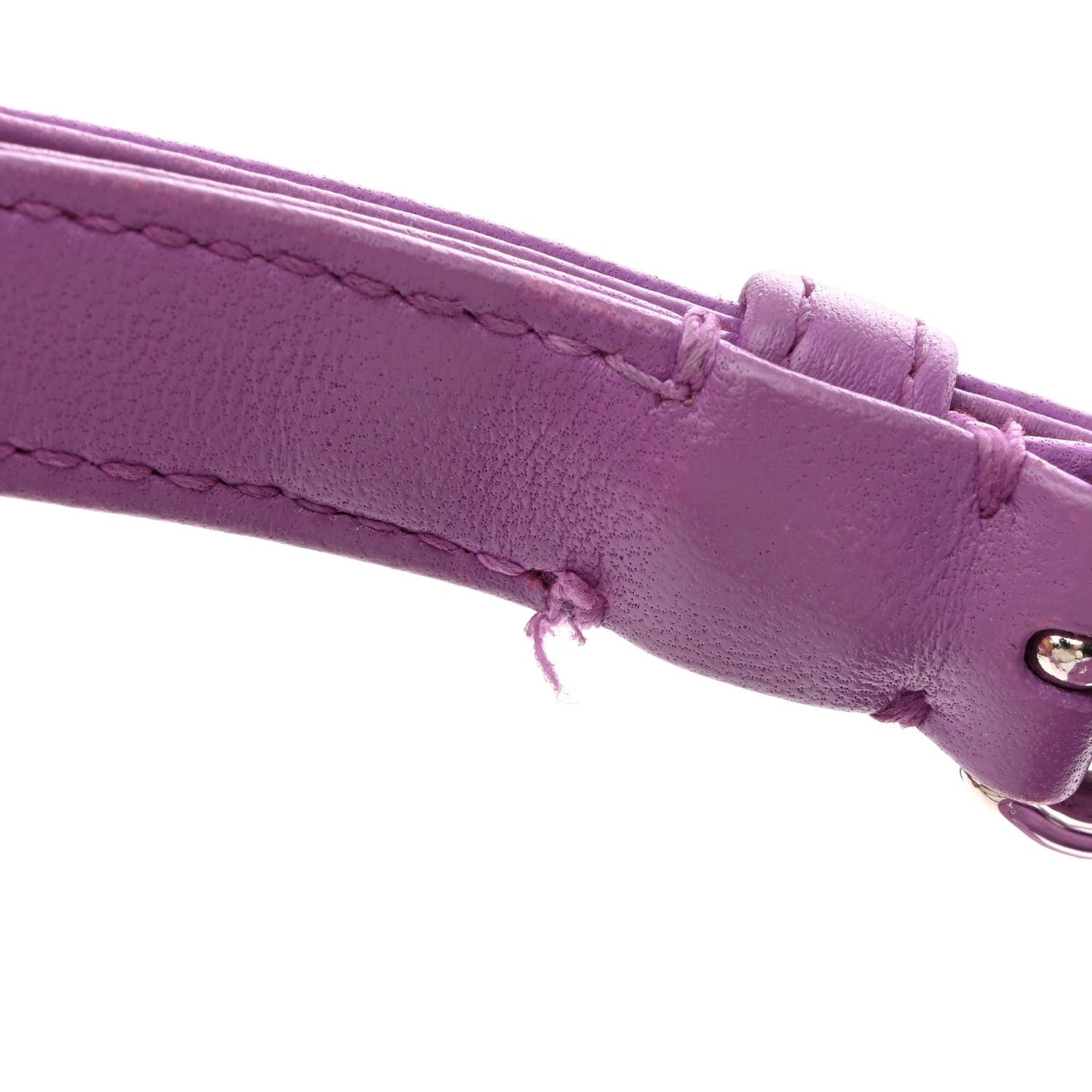 Christian Dior Lambskin Cannage Mini Lady Dior Purple 11 of 12