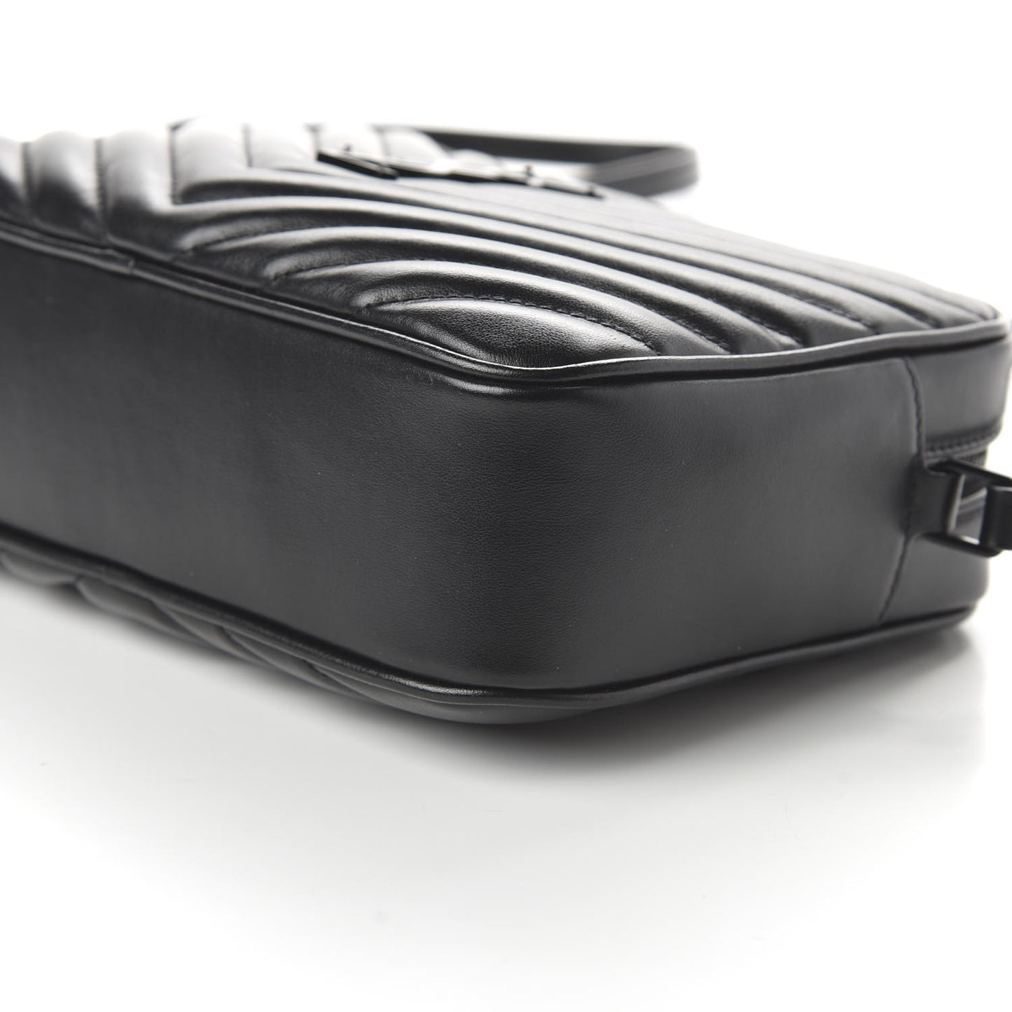 Calfskin Matelasse Monogram Lou Camera Bag Black