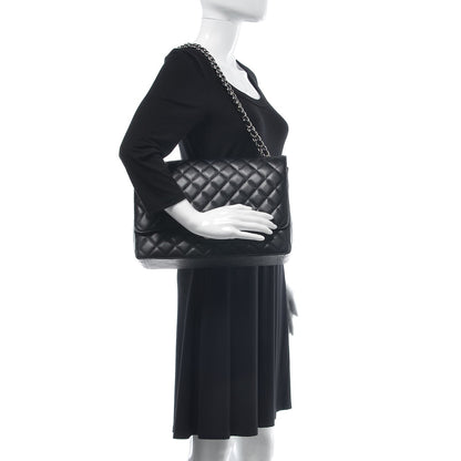 Chanel Caviar Quilted Maxi Double Flap Black 3 of 9