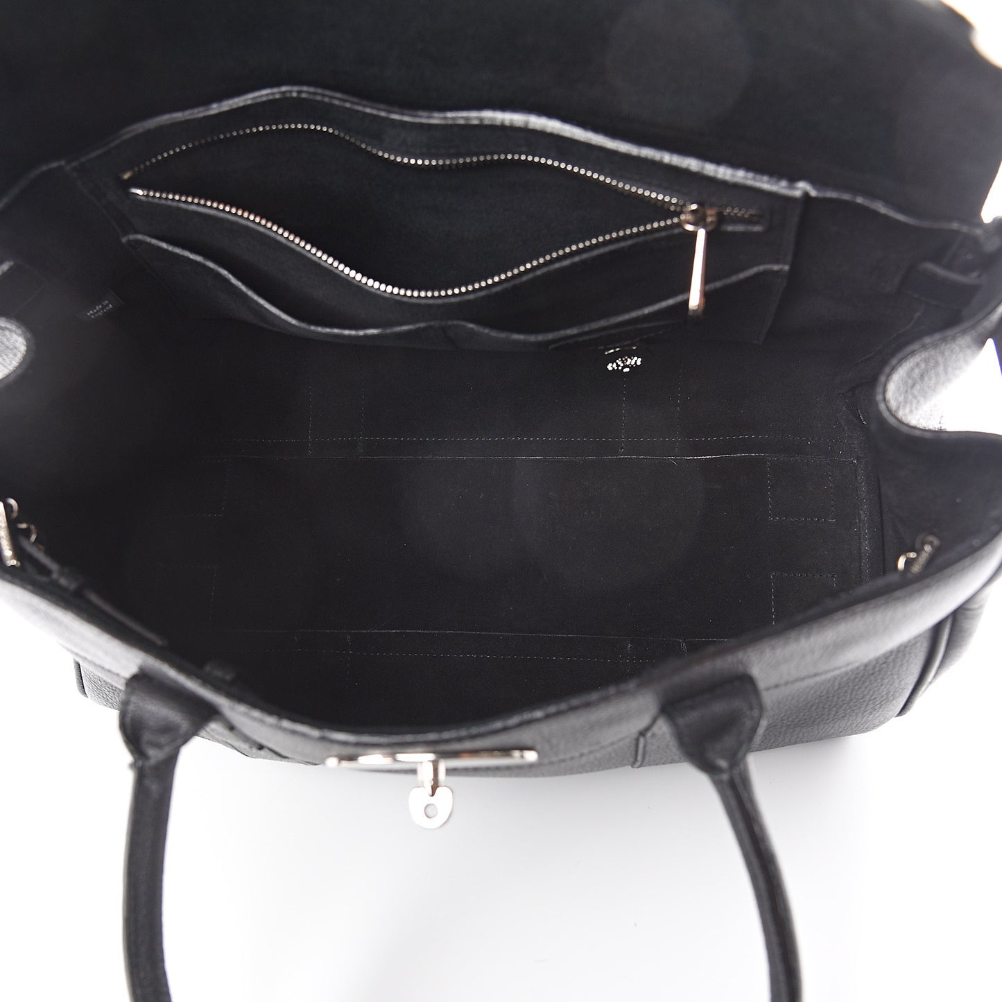 Classic Grain Calfskin Bayswater Black