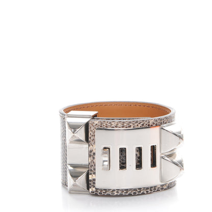 Hermes Lizard Collier De Chien CDC Bracelet S Ombre 4 of 9