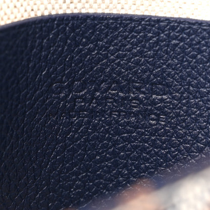 Goyard Goyardine Plumet Wallet Clutch Navy 7 of 10