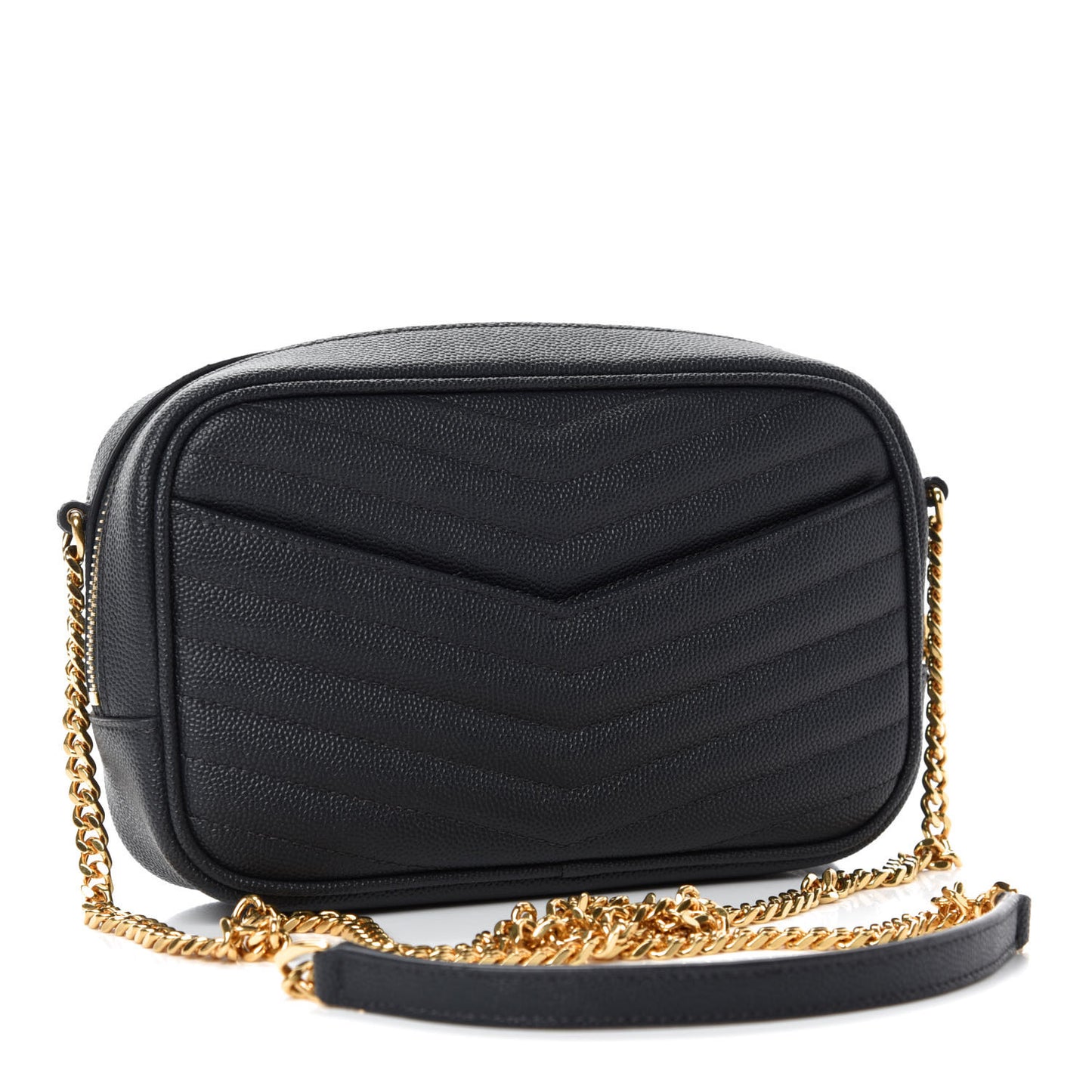 Grain De Poudre Matelasse Monogram Mini Lou Camera Bag Dark Smog