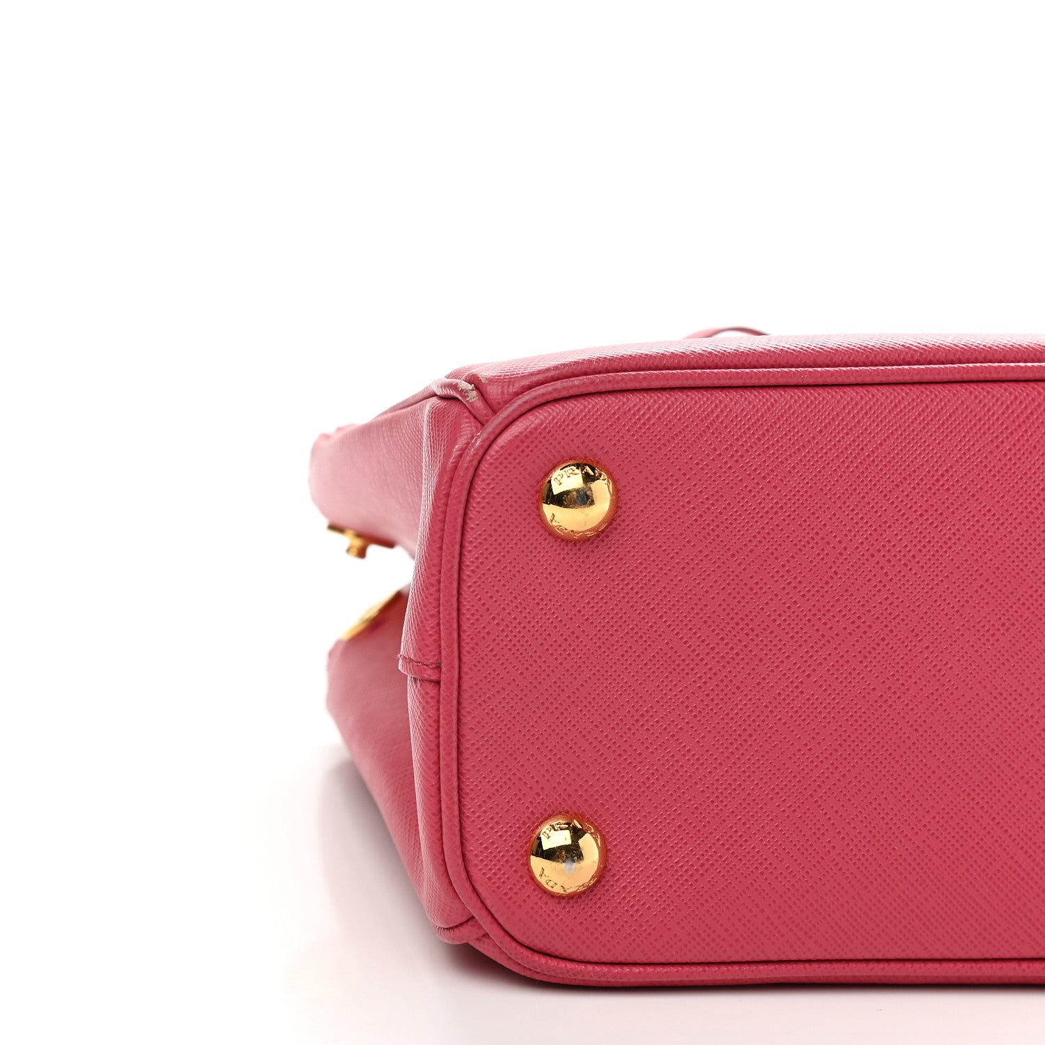 Prada Saffiano Small Galleria Double Zip Tote Peonia 7 of 13