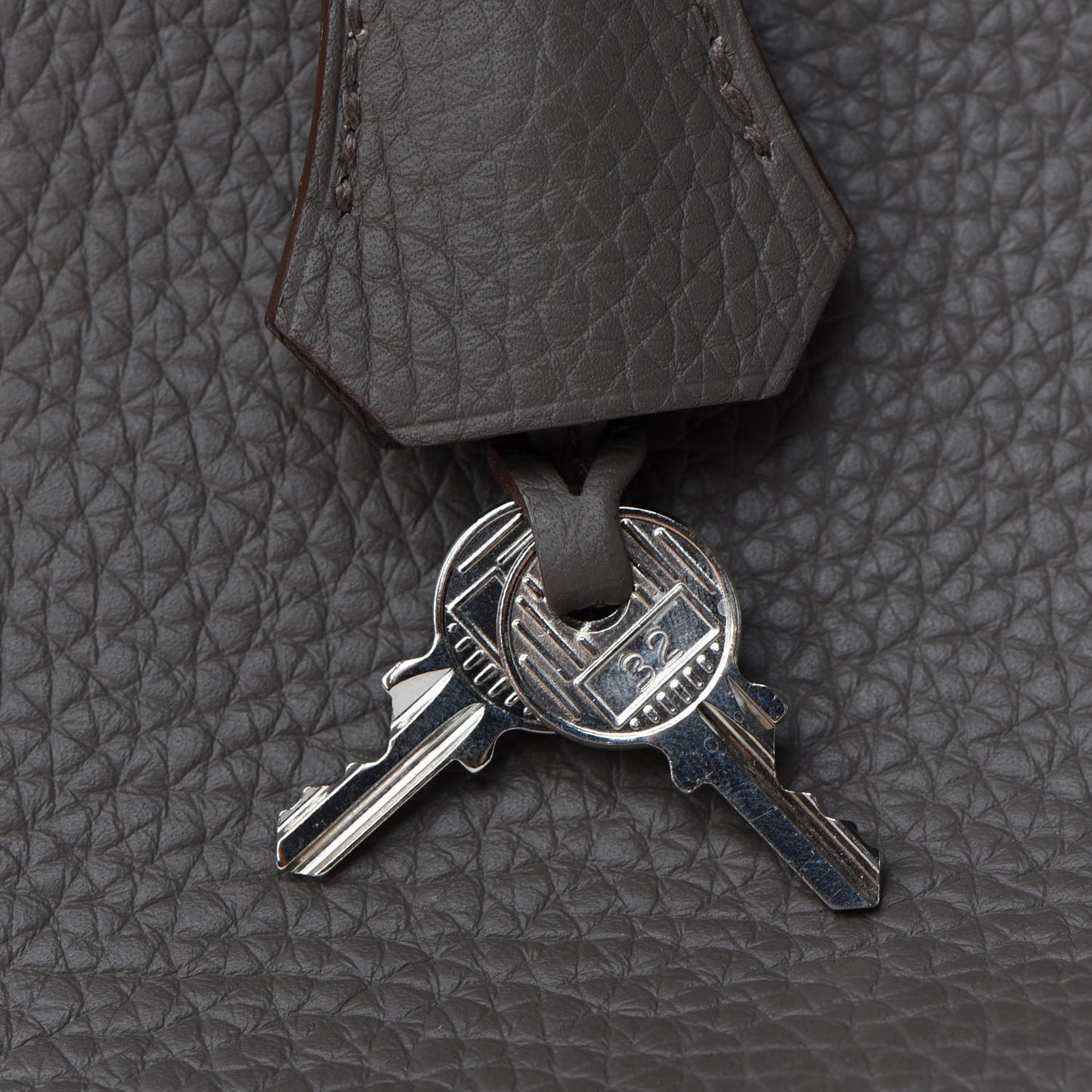 Taurillon Clemence Birkin 35 Etain