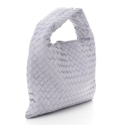 Bottega Veneta Calfskin Intrecciato Small Hop Oyster Lilac 3 of 11