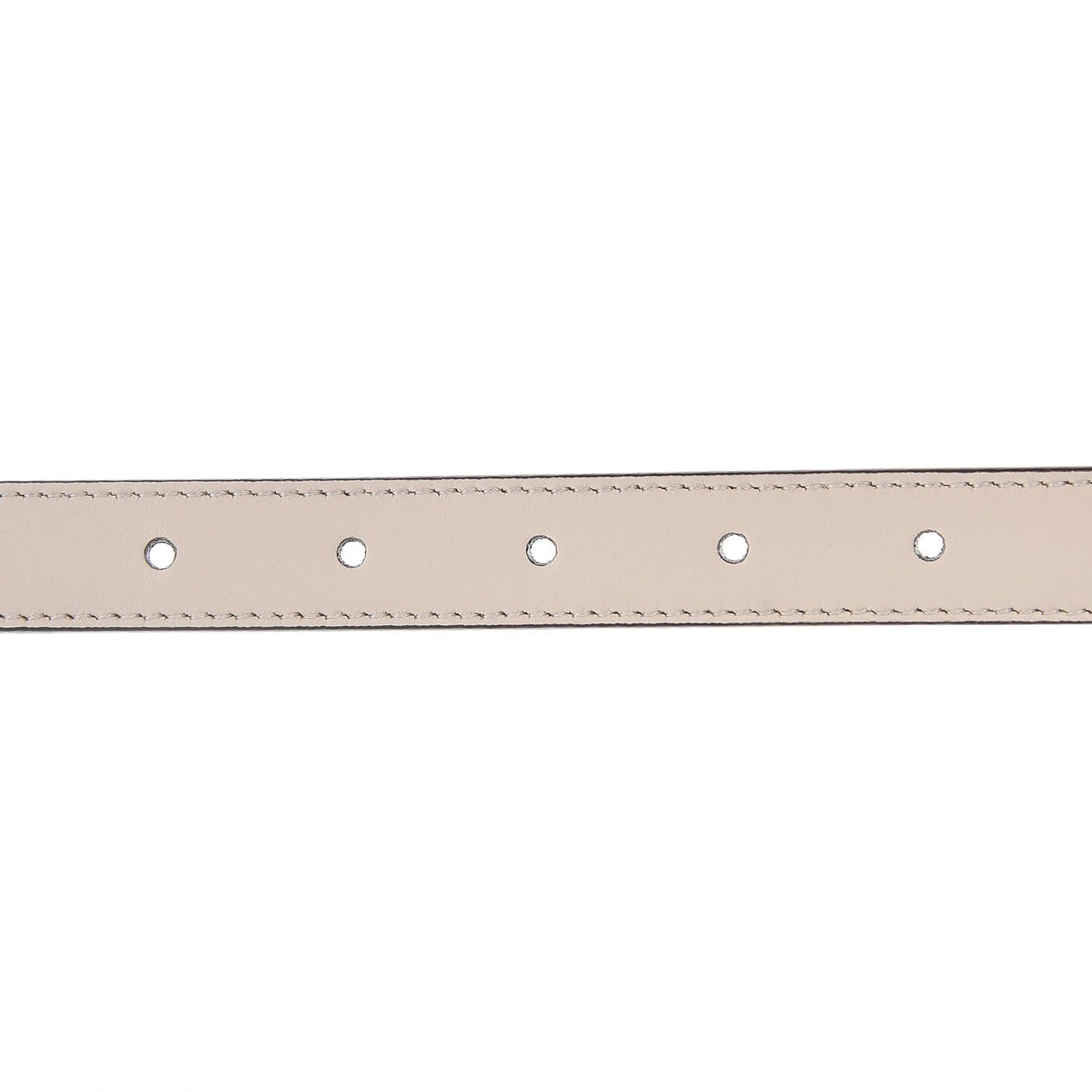 Calfskin Double G 20mm Belt 85 34 Mystic White