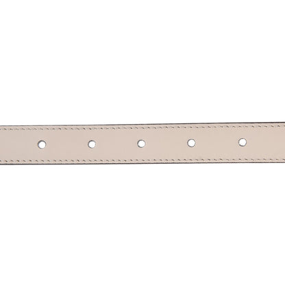 Gucci Calfskin Double G 20mm Belt 85 34 Mystic White 7 of 7