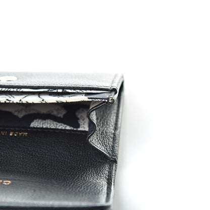 Chanel Goatskin Camellia CC Flap Card Holder Black 9 of 11