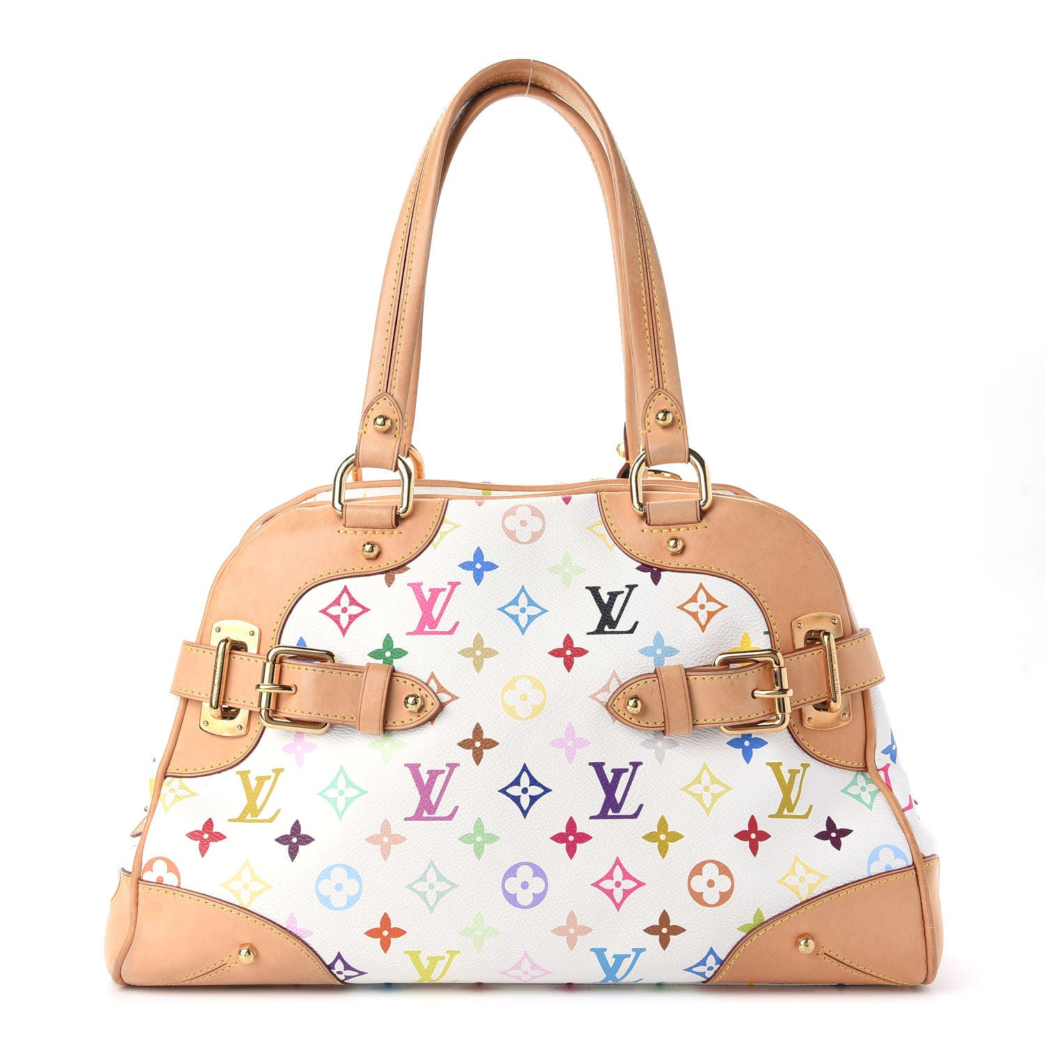 Louis Vuitton Monogram Multicolor Claudia White 1 of 8