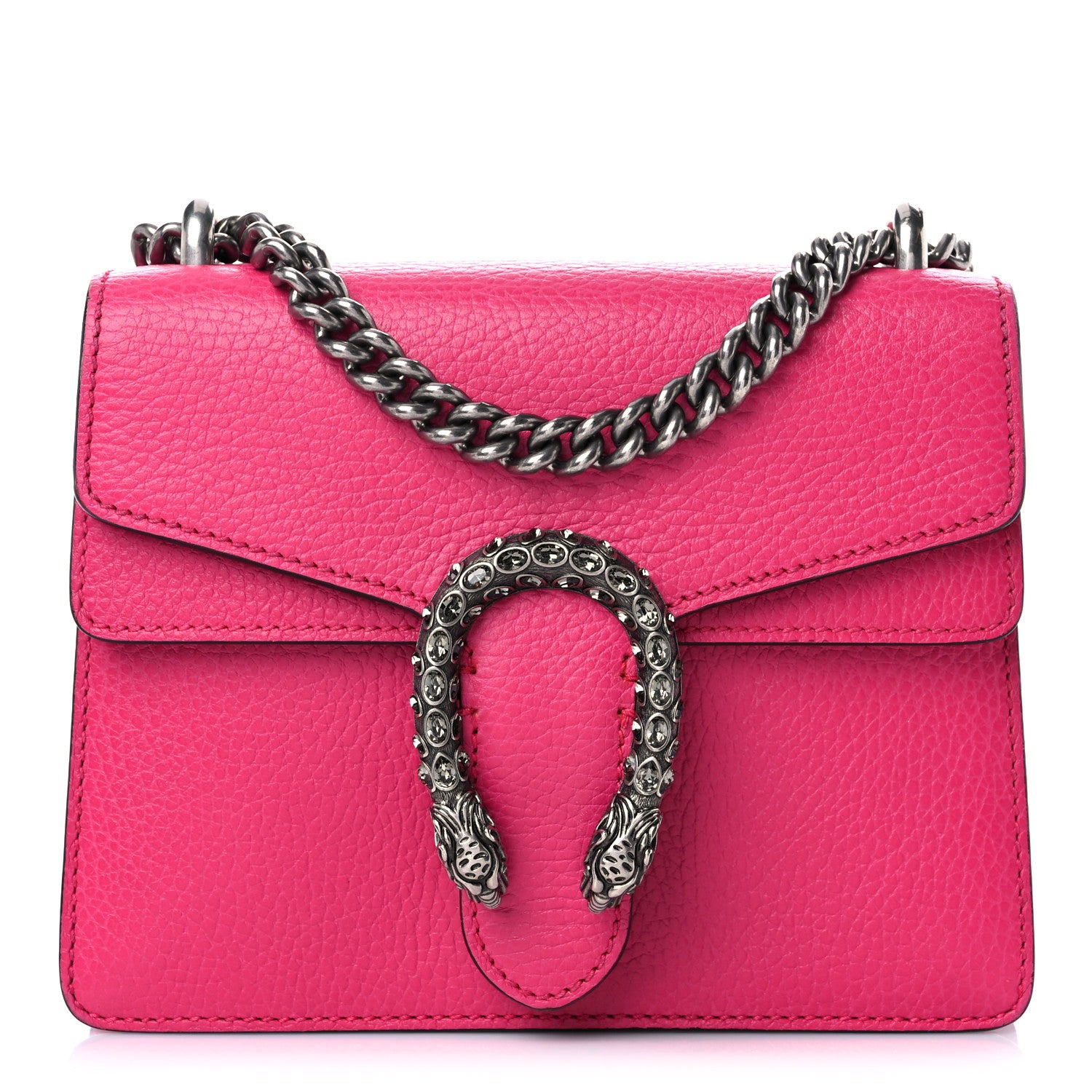 Gucci Calfskin Mini Dionysus Shoulder Bag Box Pink 1 of 11