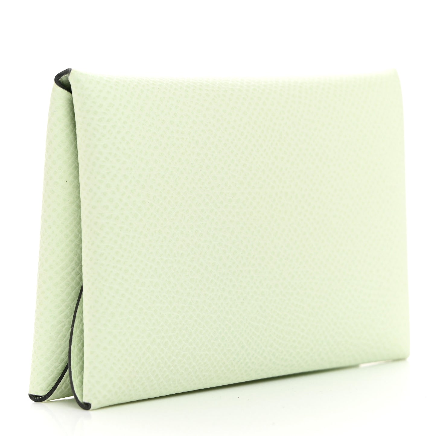 Epsom Calvi Duo Card Case Vert Fizz