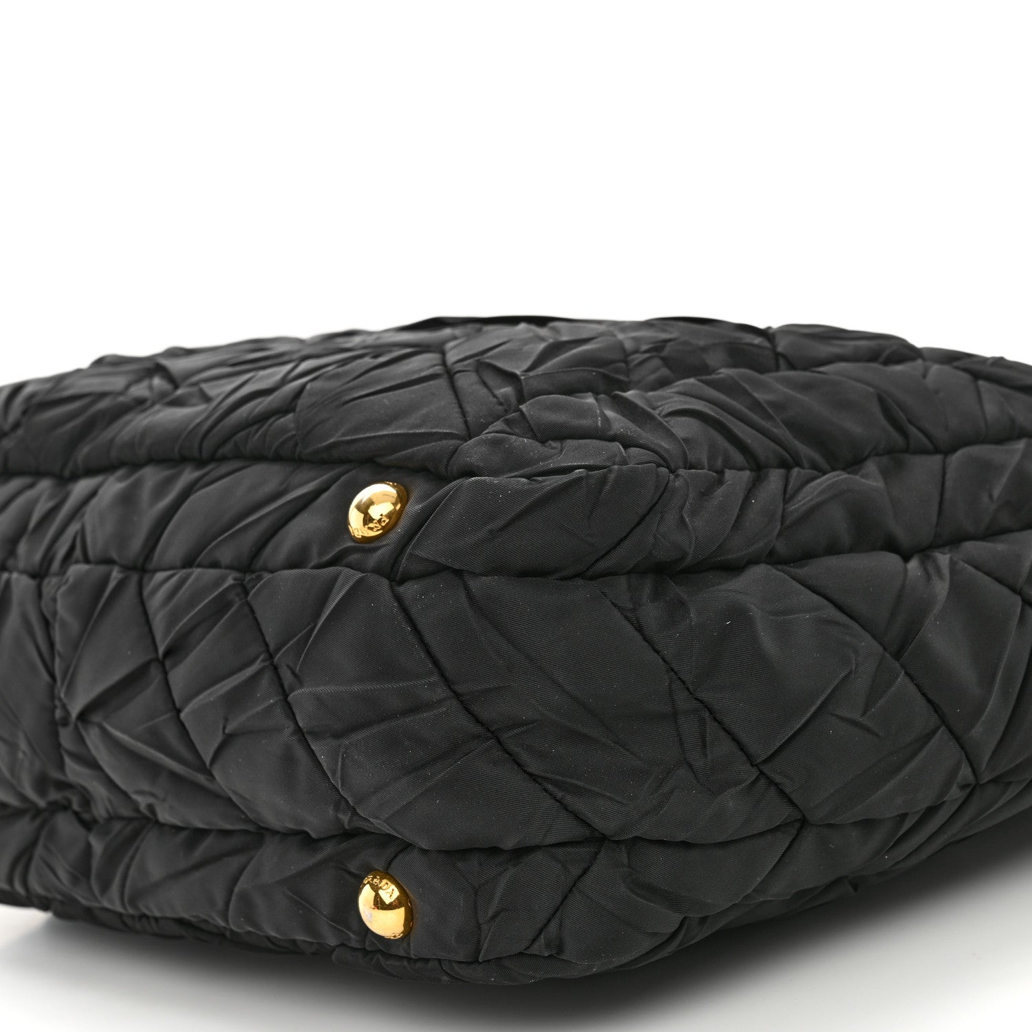 Prada Tessuto Nylon Gaufre Tote Black 9 of 12